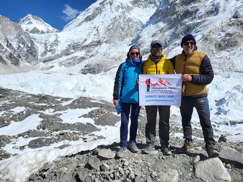 Unforgettable moments at Everest Base Camp: HimalayanHero Adventures trek