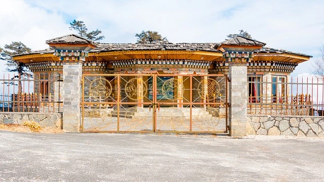 Ancient monastery in Bhutan showcasing traditional architecture during Bhutan tour