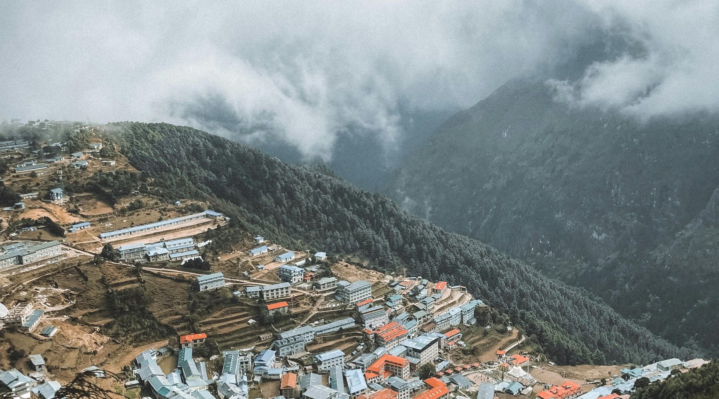 Namche-bazar-way-to-Everest